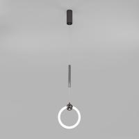 Подвесной светодиодный светильник Eurosvet Rim 90165/1 черный жемчуг