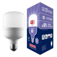 Лампа LED сверхмощная Volpe E27 50W 6500K матовая LED-M80-50W/6500K/E27/FR/NR UL-00006792