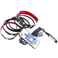 Светодиодная лента Apeyron 7,2W/m 30LED/m 2835SMD разноцветная 2х0,5M 10-70 Алматы