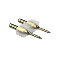 Соединитель 2-штырьковый Lightstar для ленты 220V 3528/60 3014/120 (питание-лента) 408902 Алматы