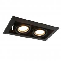 Встраиваемый светильник Arte Lamp Cardani Piccolo A5941PL-2BK Алматы