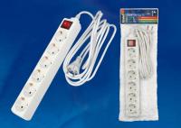 Удлинитель Uniel 6гн х 3м с/з Standard S-GCD6-3B 02939