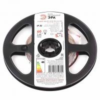 Светодиодная лента ЭРА 4,8W/m 60LED/m 2835SMD белый 5M LS2835-60LED-IP20-W-eco-5m Б0035586 Алматы