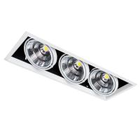 Встраиваемый светодиодный светильник Arte Lamp Merga A8450PL-3WH Алматы