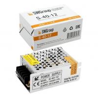 Блок питания SWG 12V 40W IP20 3,33A S-40-12 000126 Алматы