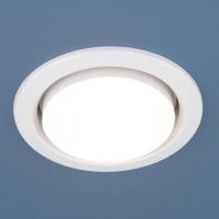 Встраиваемый светильник Elektrostandard 1035 GX53 WH белый a032501 Алматы