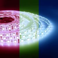 Светодиодная влагозащищенная лента Apeyron 14,4W/m 60LED/m 5050SMD разноцветная 5M 12BL Алматы