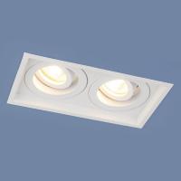 Встраиваемый светильник Elektrostandard 1071/2 MR16 WH белый a036504 Алматы