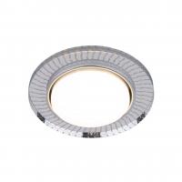 Встраиваемый светильник Elektrostandard 3033 GX53 CL/SL прозрачный/серебро a045484
