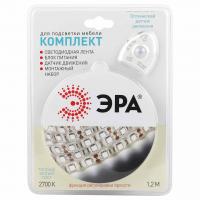 Светодиодная лента ЭРА 4,8W/m 30LED/m 2835SMD теплый белый 1,2M 2835move-4,8-30-12-2700-1,2m Б0043072 Алматы