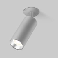 Встраиваемый светодиодный спот Elektrostandard Diffe 25052/Led серебряный a058172