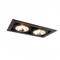 Встраиваемый светильник Arte Lamp Cardani Semplice A5949PL-2BK Алматы