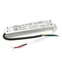 Блок питания для светодиодной ленты Feron LB007 12V 20W IP67 1,6A 48052 Алматы