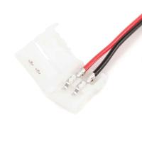 Коннектор для одноцветной светодиодной ленты 3528/2835 Apeyron 12/24V (2 шт.) 09-01 Алматы