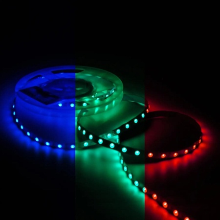 Светодиодная лента Gauss 10W/m 60LED/m 5050SMD разноцветный 5M BT042 Алматы