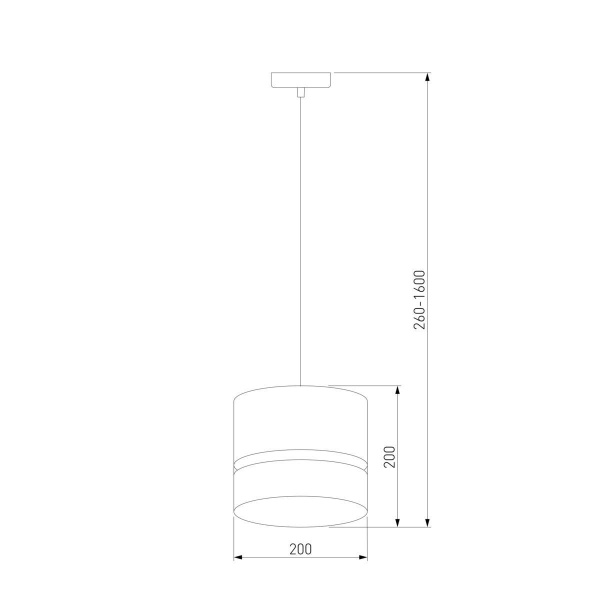 Подвесной светильник TK Lighting 6693 Paglia