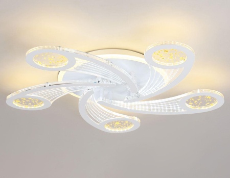 Потолочная светодиодная люстра Ambrella light Acrylica Original FA4476