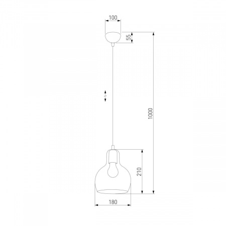 Подвесной светильник TK Lighting 600 Mango 1