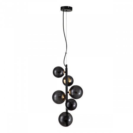 Подвесная люстра Indigo Molecola 11018/6P Black V000197