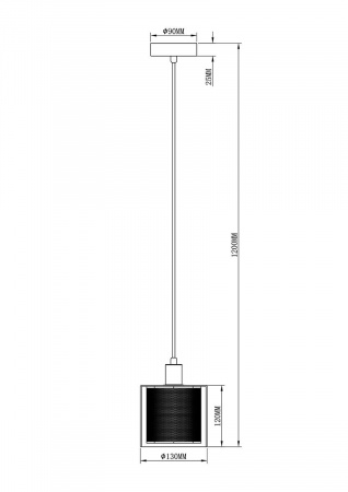 Подвесной светильник Moderli Brizzi V2870-1P