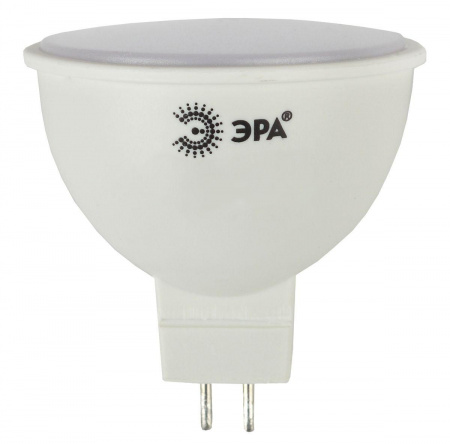Лампа светодиодная ЭРА GU5.3 8W 2700K матовая LED MR16-8W-12V-827-GU5.3 Б0049093