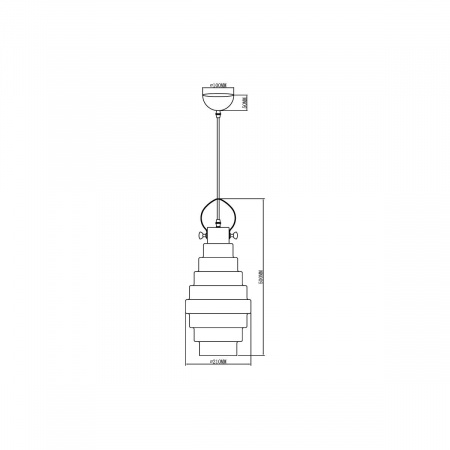 Подвесной светильник Vele Luce Genio VL5402P11