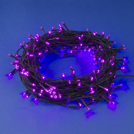 Светодиодная гирлянда Uniel 220V розовый ULD-S1000-100/DGA Pink IP20 UL-00008406