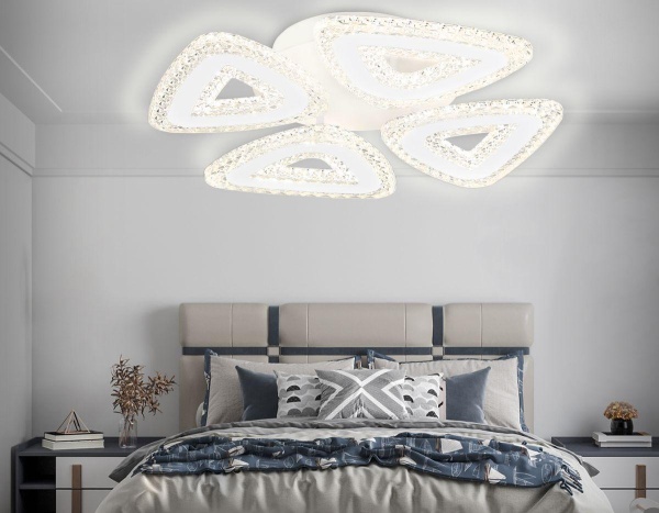 Потолочная светодиодная люстра Ambrella light Acrylica Original FA4019