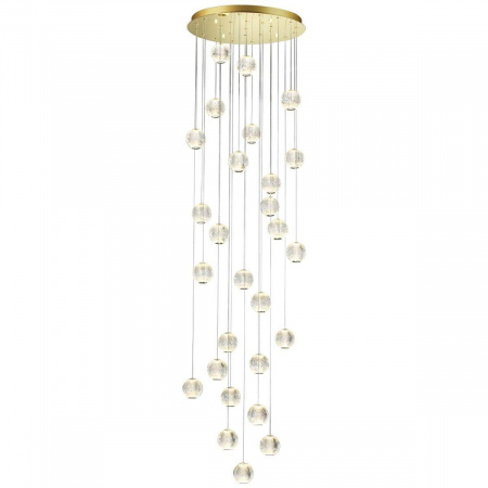 Подвесная светодиодная люстра Odeon Light Crystal 5008/120L