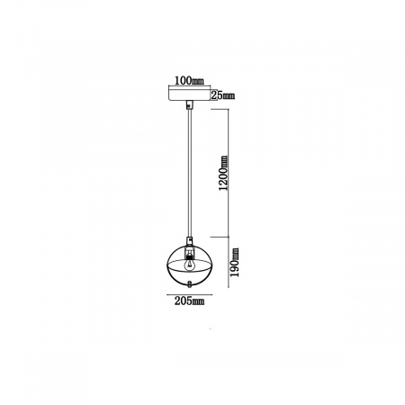Подвесной светильник Vele Luce Broadway VL5362P21