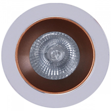 Точечный светильник Reluce 16085-9.0-001PT MR16 WT+ROSE GD