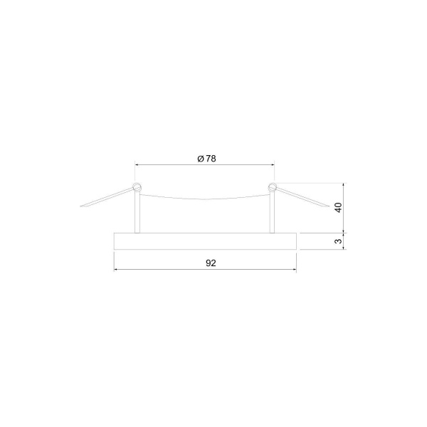 Встраиваемый светильник Elektrostandard 122 MR16 серебро/черный a053354 Алматы