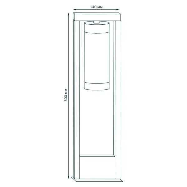 Уличный светильник Gauss Aura GD019