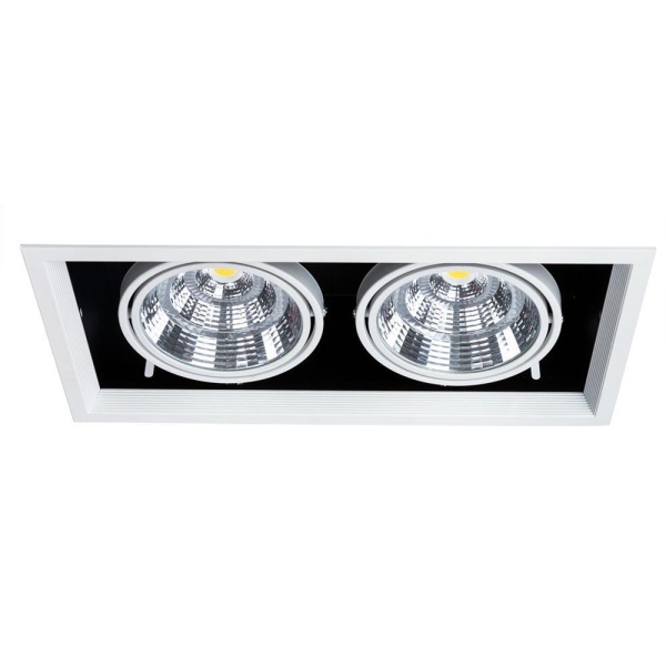 Встраиваемый светодиодный светильник Arte Lamp Merga A8450PL-2WH Алматы