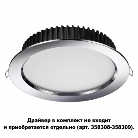 Встраиваемый светодиодный светильник Novotech Spot Drum 358305 Алматы