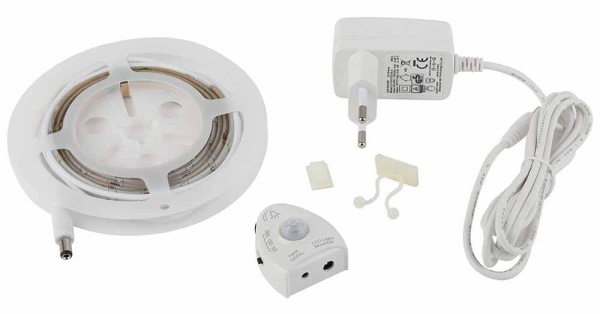 Светодиодная лента ЭРА 4,8W/m 30LED/m 2835SMD теплый белый 1,2M 2835move-4,8-30-12-2700-1,2m Б0043072 Алматы