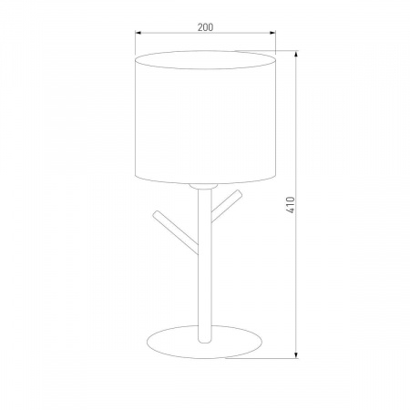 Настольная лампа TK Lighting 5571 Albero White