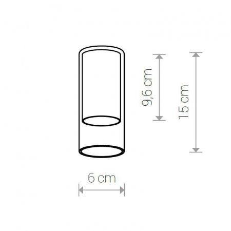 Плафон Nowodvorski Cameleon Cylinder S 8546 Алматы
