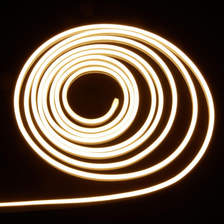 Гибкий неон Uniel 10W/m 120LED/m 2835SMD теплый белый 15M ULS-N11-2835-120LED/m-8mm-IP67-DC24V-10W/m-15M-3000K UL-00009096 Алматы