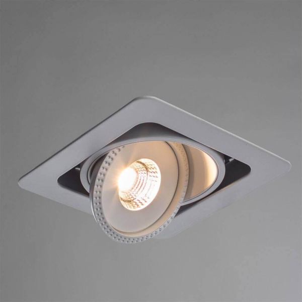Встраиваемый светодиодный светильник Arte Lamp Studio A3007PL-1WH Алматы