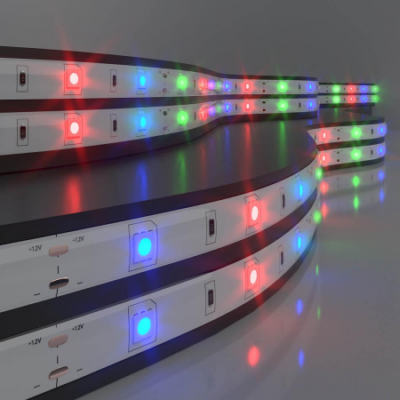 Светодиодная влагозащищенная лента Elektrostandard 7,2W/m 30LED/m 5050SMD RGB 5M a049849 Алматы
