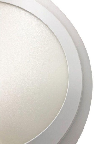 Потолочный светодиодный светильник Elvan 500-RD-18+6 White