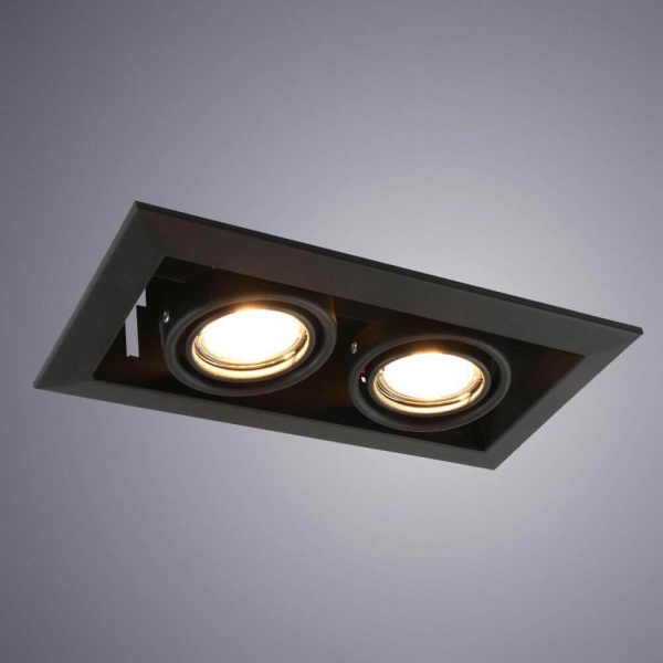 Встраиваемый светильник Arte Lamp Cardani Piccolo A5941PL-2BK Алматы