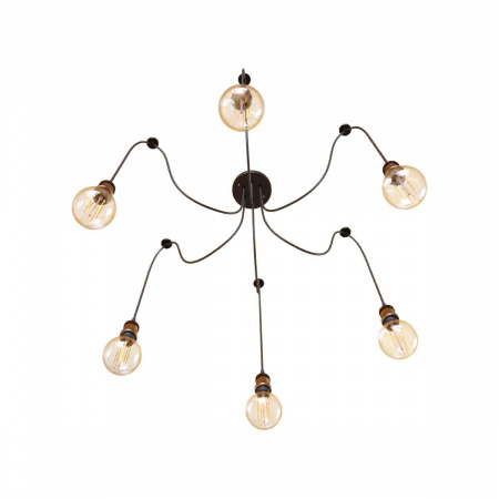 Подвесная люстра Loft IT Spider Loft1162A/6