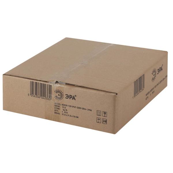 Гибкий неон ЭРА 2835SMD теплый белый 20M N2835-120-IP67-220V-20m-2700 Б0043074 Алматы