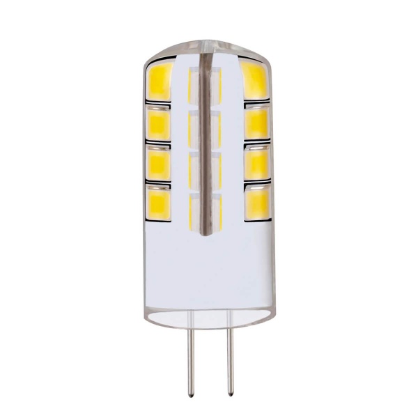 Лампа светодиодная REV JC G4 2,5W 3000K теплый свет 220V колба 32437 9