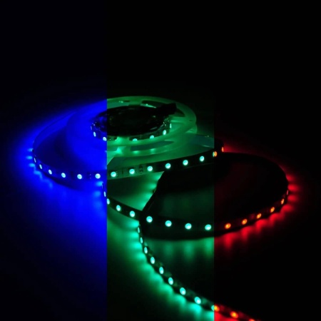 Светодиодная лента Gauss 10W/m 60LED/m 5050SMD разноцветный 3M BT054 Алматы