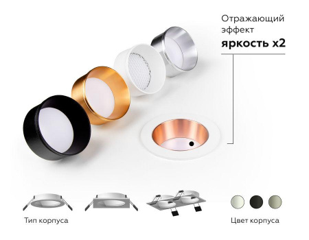 Корпус светильника Ambrella light DIY Spot C6514 Алматы