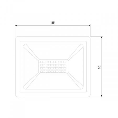 Прожектор светодиодный Elektrostandard Elementary 023 FL LED 20W 6500K IP65 a051939