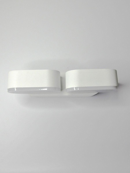 Уличный настенный светодиодный светильник Elvan GW-820A/2-12W-WW-Wh